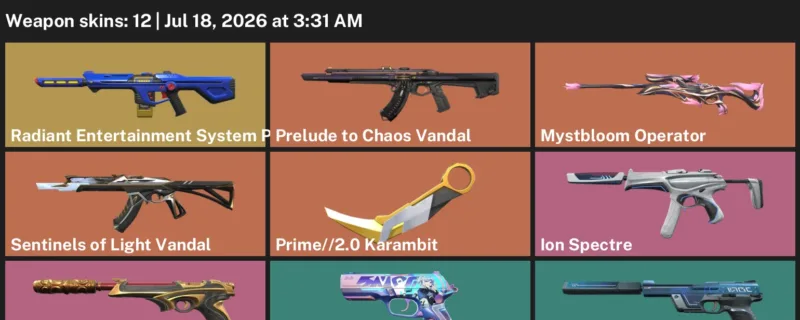 Valorant Accounts listing: LVL 156 · Prime//2.0 Karambit · 12 Skins - Bronze 2, 12 skins
