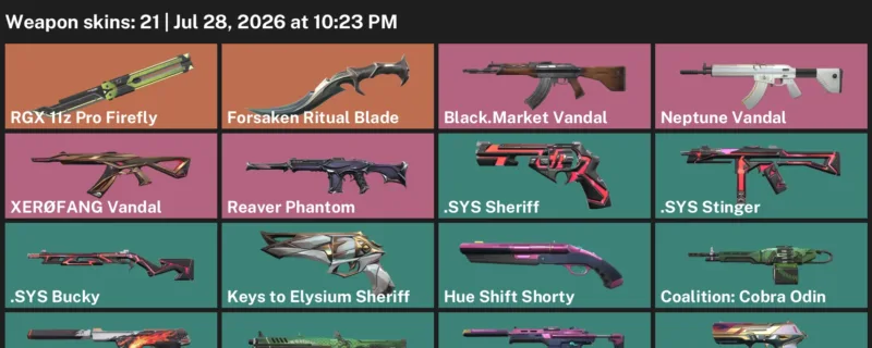 Valorant Accounts listing: LVL 118 · Forsaken Ritual Blade · 21 Skins - Bronze 3, 21 skins