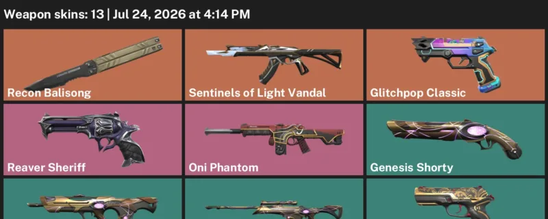 Valorant Accounts listing: LVL 58 · Aero Guardian & Aero Spectre · 13 Skins - Bronze 1, 13 skins