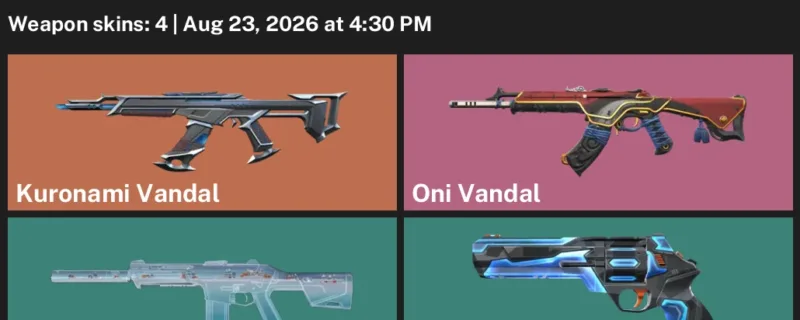 Valorant account inventory for LVL 91 · Kuronami Vandal & Nanobreak Sheriff & 4 Skins Kuronami Vandal