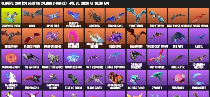 Fortnite Accounts listing: LVL 3830 - Black Knight - Sparkle Specialist - 494 Outfits - 494 outfits