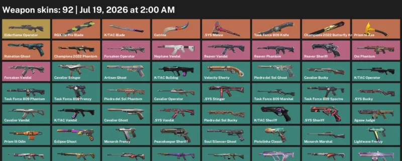 Valorant Accounts listing: LVL 248 · .SYS Melee & Champions 2022 Butterfly Knife · 92 Skins - Diamond 1, 92 skins