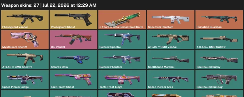 Valorant Accounts listing: LVL 51 · 5 Years // Beta Remastered Knife · 27 Skins - Silver 3, 27 skins