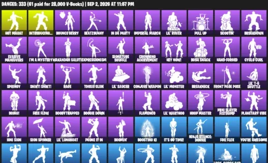 Fortnite account inventory for LVL 4277 - Travis Scott - Darth Vader - 452 Outfits