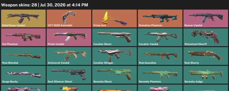 Valorant Accounts listing: LVL 77 · VCT 2025 Karambit · 28 Skins - Platinum 1, 28 skins