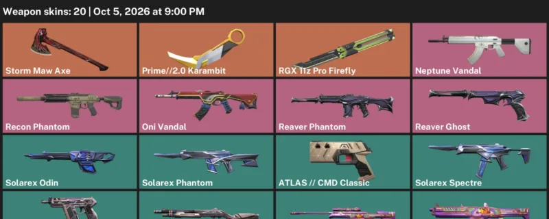 Valorant account inventory for LVL 49 · 2.0 Karambit & Reaver Phantom