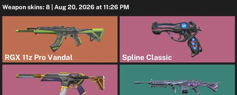 Valorant account inventory for LVL 30 · RGX 11z Pro Vandal & Luxe Vandal