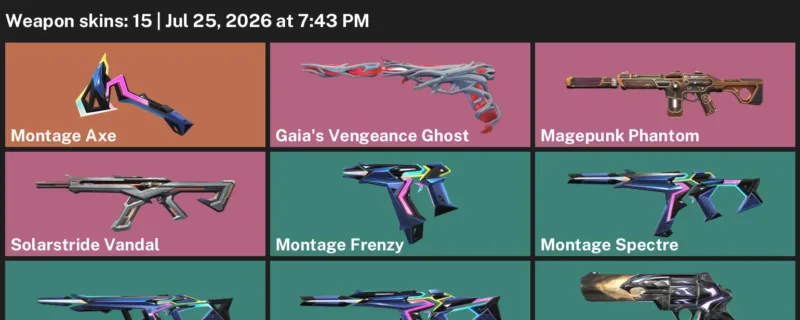 Valorant Accounts listing: LVL 41 · Gaia's Vengeance Ghost & Magepunk Phantom · 15 Skins - Bronze 3, 15 skins