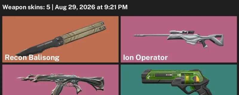 Valorant account inventory for LVL 69 · Ion Operator & Forsaken Vandal