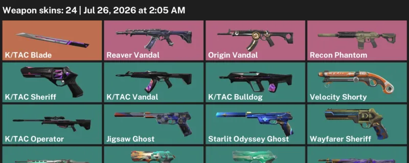 Valorant Accounts listing: LVL 146 · K/TAC Blade · 24 Skins - Bronze 3, 24 skins