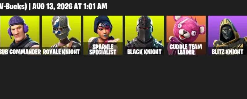 Fortnite account inventory for LVL 508 - Havoc - Blue Squire - 11 Outfits