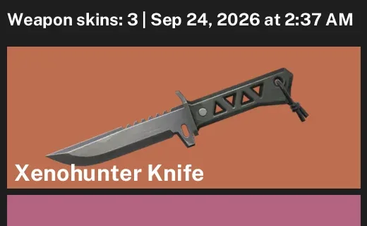 Valorant account inventory for LVL 41 · Xenohunter Knife & Aemondir Vandal