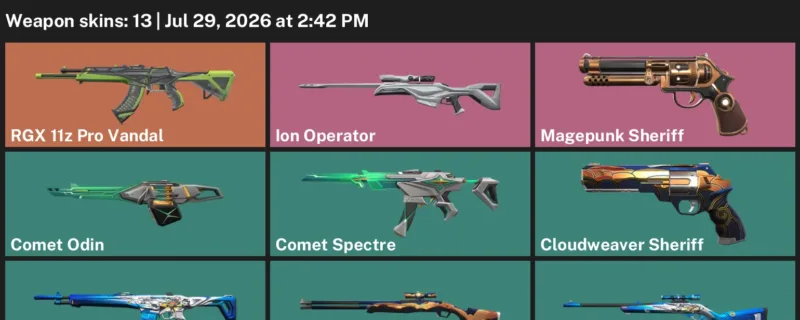 Valorant Accounts listing: LVL 37 · Cloudweaver Outlaw & Cloudweaver Sheriff · 13 Skins - Gold 1, 13 skins