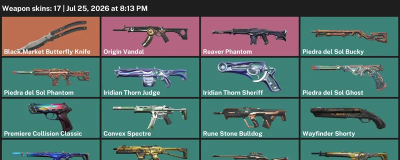 Valorant Accounts listing: LVL 51 · Black.Market Butterfly Knife · 17 Skins - Silver 2, 17 skins