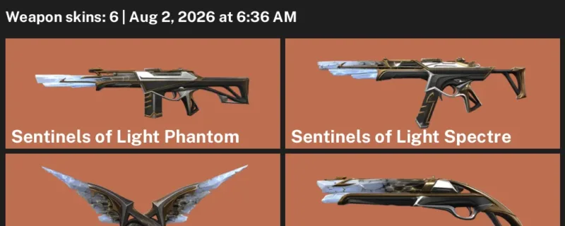 Valorant account inventory for LVL 9 · NO Limits Vandal & Relic Stone Daggers