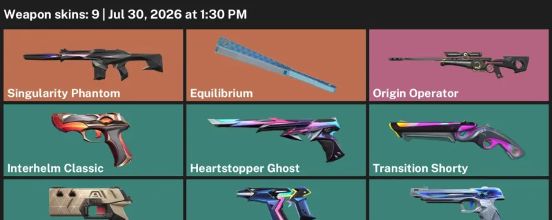 Valorant Accounts listing: LVL 140 · ATLAS // CMD Classic & Equilibrium · 9 Skins - Platinum 1, 9 skins