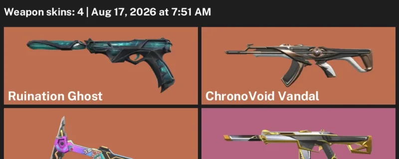 Valorant account inventory for LVL 35 · ChronoVoid Vandal & Glitchpop Axe & 4 Skins ChronoVoid Vandal