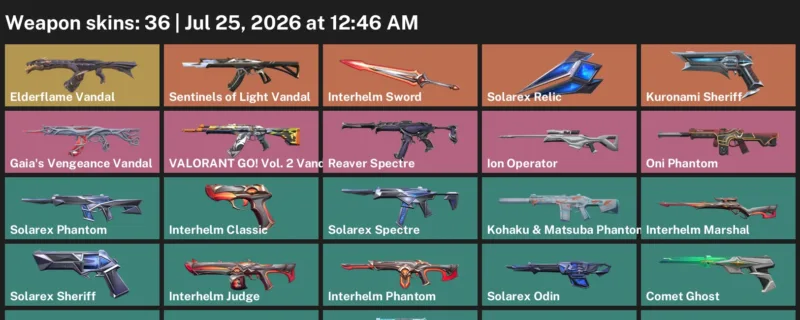 Valorant Accounts listing: LVL 94 · Interhelm Sword · 36 Skins - Iron 2, 36 skins