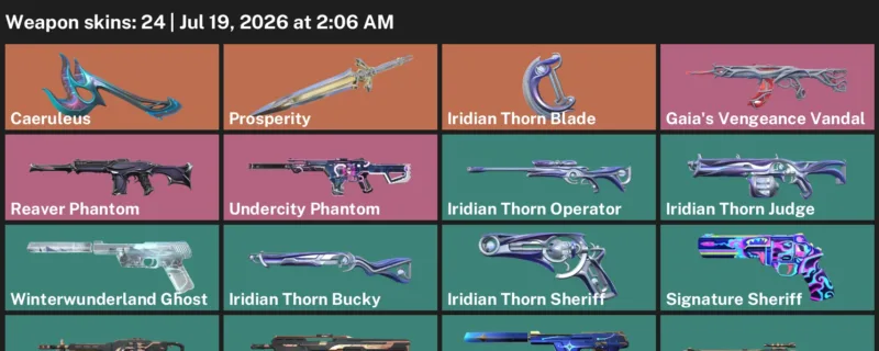 Valorant Accounts listing: LVL 91 · Iridian Thorn Blade · 24 Skins - Bronze 3, 24 skins