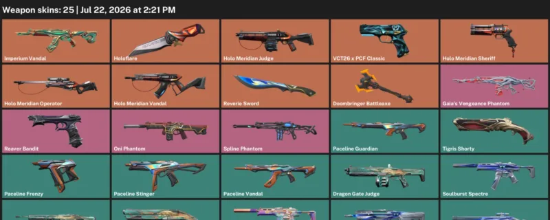 Valorant Accounts listing: LVL 15 · Reverie Sword · 25 Skins - Unranked, 25 skins