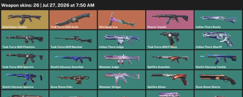 Valorant Accounts listing: LVL 110 · Task Force 809 Knife · 26 Skins - Bronze 3, 26 skins