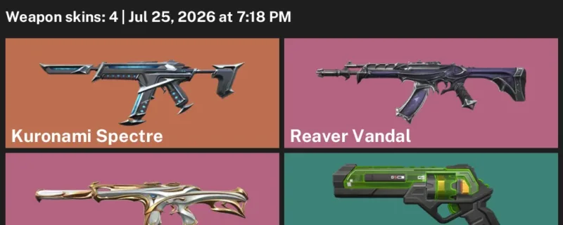 Valorant Accounts listing: LVL 79 · Kuronami Spectre & Overlay Sheriff · 4 Skins - Bronze 1, 4 skins