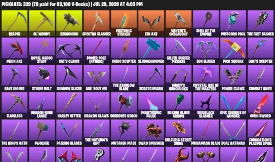 Fortnite Accounts listing: LVL 3113 - Astro Jack - Travis Scott - 500 Outfits - 500 outfits