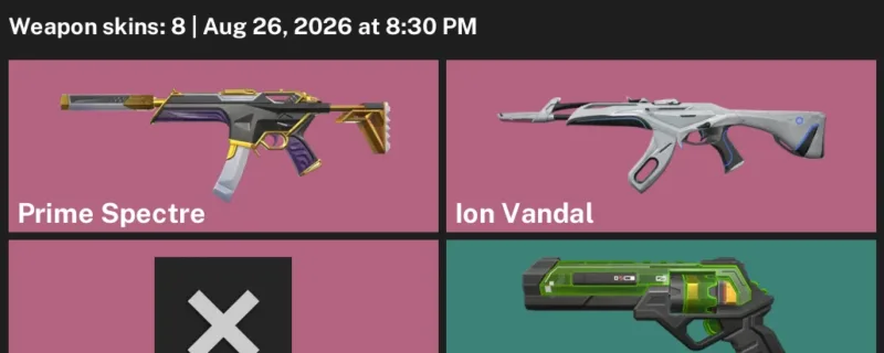 Valorant account inventory for LVL 111 · Death Wish Sheriff & Ion Vandal & Prime Spectre
