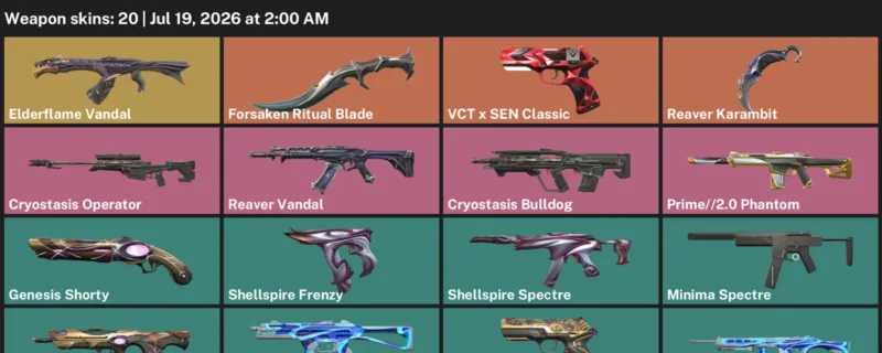 Valorant Accounts listing: LVL 36 · Forsaken Ritual Blade & Reaver Karambit · 20 Skins - Silver 2, 20 skins