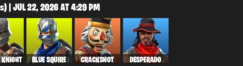 Fortnite Accounts listing: LVL 227 - Black Knight - Sparkle Specialist - 6 Outfits - 6 outfits
