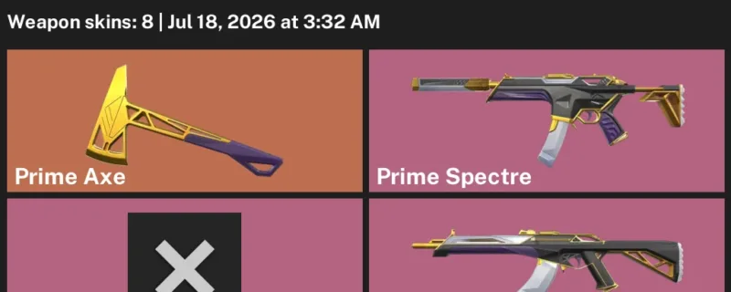 Valorant Accounts listing: LVL 1 · Aristocrat Stinger & Kingdom Bucky · 8 Skins - Unranked, 8 skins