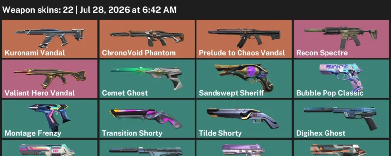 Valorant Accounts listing: LVL 351 · Bubble Pop Classic & ChronoVoid Phantom · 22 Skins - Gold 3, 22 skins