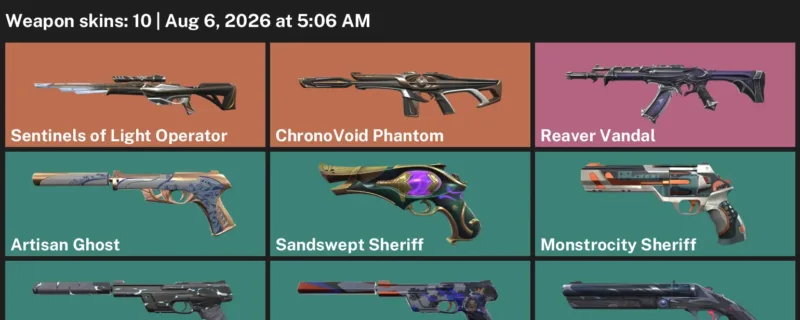 Valorant account inventory for LVL 149 · Reaver Vandal & ChronoVoid Phantom
