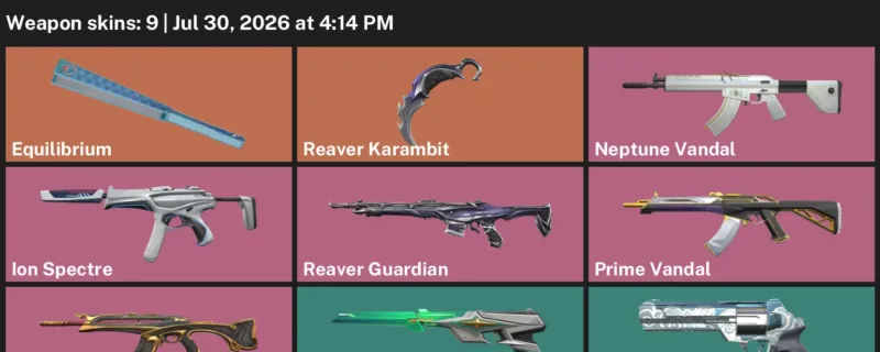 Valorant Accounts listing: LVL 60 · Reaver Karambit · 9 Skins - Bronze 1, 9 skins