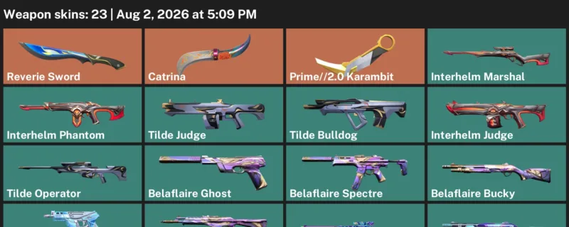 Valorant account inventory for LVL 72 · 2.0 Karambit & 23 Skins Prime